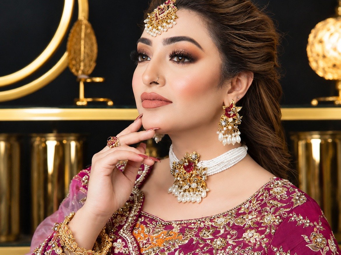 Temporary Pakistani bridal beauty placeholder